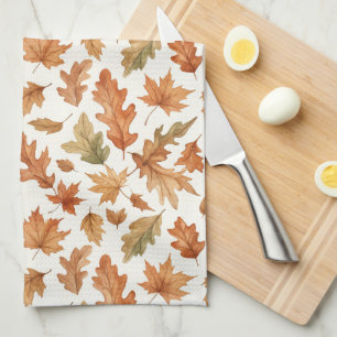 Linge De Cuisine Tablier de cuisine à motif de feuille d'érable rus