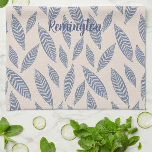 Linge De Cuisine Tablier de cuisine à motif de feuilles imprimées p