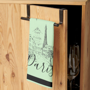 Linge De Cuisine Tablier de cuisine Café Paris