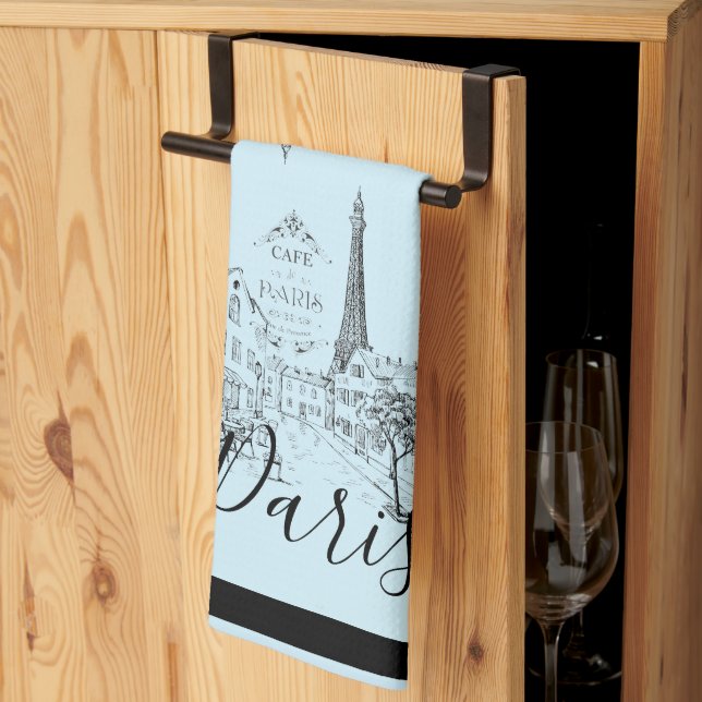 Linge De Cuisine Tablier de cuisine Café Paris (Pliage en tiers)