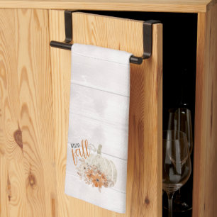 Linge De Cuisine Tablier de cuisine citrouille florale d'automne