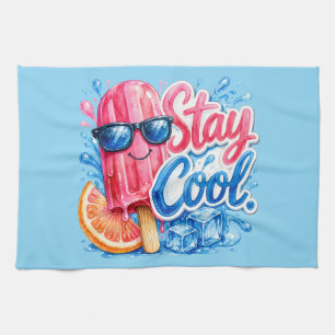 Linge De Cuisine Tablier de cuisine coloré d'été tropical