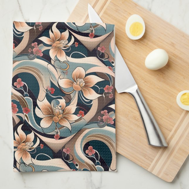 Linge De Cuisine Tablier de cuisine de la Dame Ninegal (Ninegal Lady Kitchen Towel Quarter Fold
)