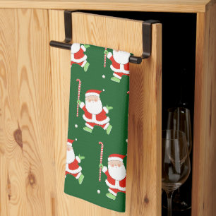 Linge De Cuisine Tablier de cuisine de Noël de hockey sur gazon