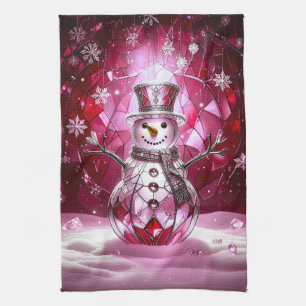 Linge De Cuisine Tablier de cuisine de vacances flocons de neige bo