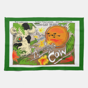 Linge De Cuisine Tablier de cuisine drôle de vache d'apocalypse par