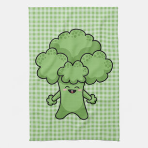 Linge De Cuisine Tablier de cuisine en brocoli vert amusant