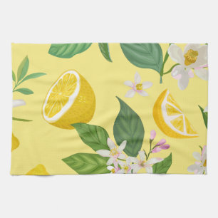 Linge De Cuisine Tablier de cuisine Fleur de Citron & Citron Frais
