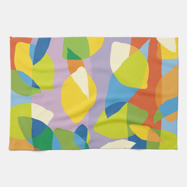 Linge De Cuisine Tablier de cuisine frais au citron (Horizontal)