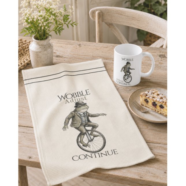 Linge De Cuisine Tablier de cuisine grenouille Wobble Adjust Contin (Créateur téléchargé)