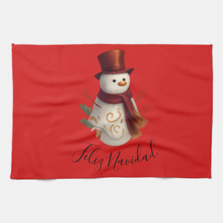 Linge De Cuisine Tablier de cuisine Joyeux Noël - Feliz Navidad
