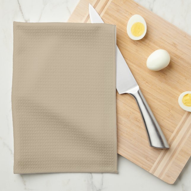 Linge De Cuisine Tablier de cuisine kaki (Quart Plié)