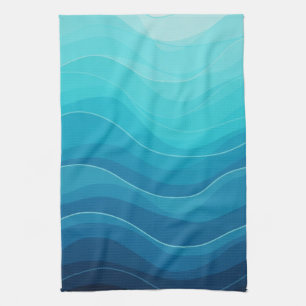 Linge De Cuisine Tablier de cuisine Ocean Blue, Tablier de cuisine