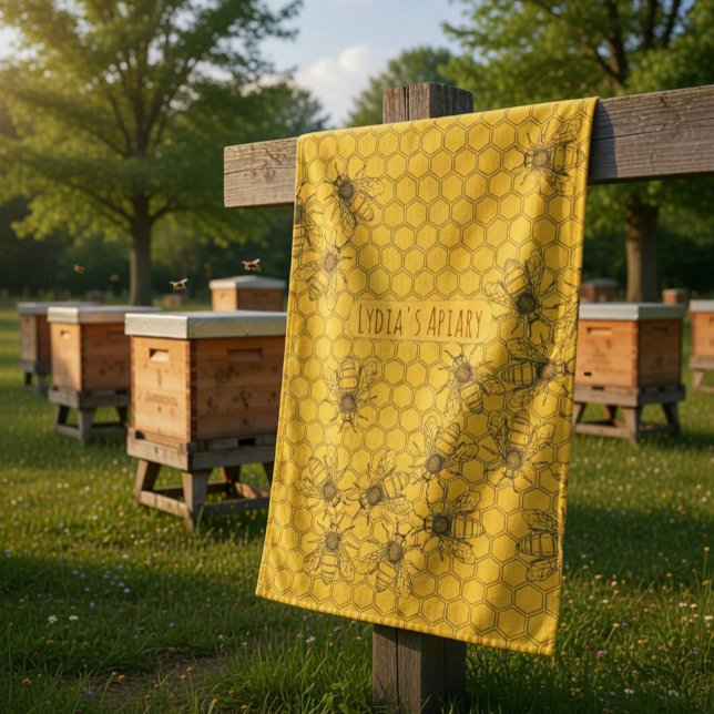 Linge De Cuisine Tablier de cuisine personnalisé de l'apiculture Ab (Créateur téléchargé)