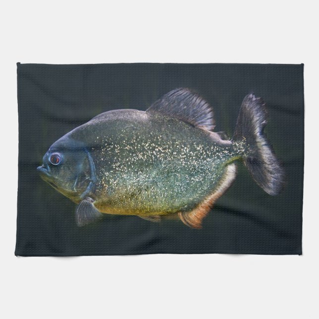 Linge De Cuisine Tablier de cuisine Piranha (Horizontal)