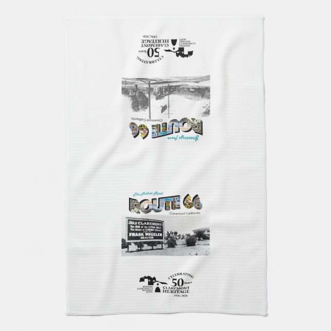 Linge De Cuisine Tablier de cuisine Route 66 (Vertical)