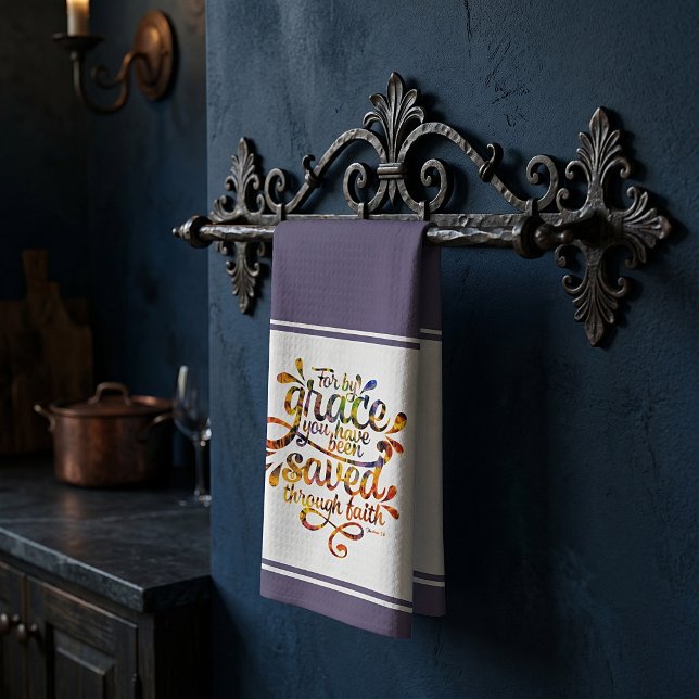 Linge De Cuisine Tablier de cuisine Sauvé par la Grâce (Créateur téléchargé)