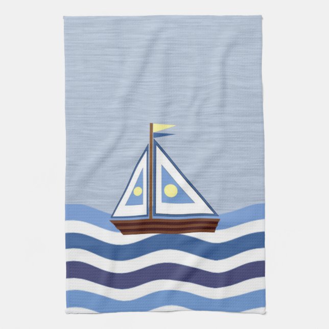 Linge De Cuisine Tablier de cuisine voilier (Vertical)