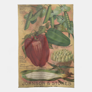 Linge De Cuisine Tablier de thé Catalogue de graines anciennes John