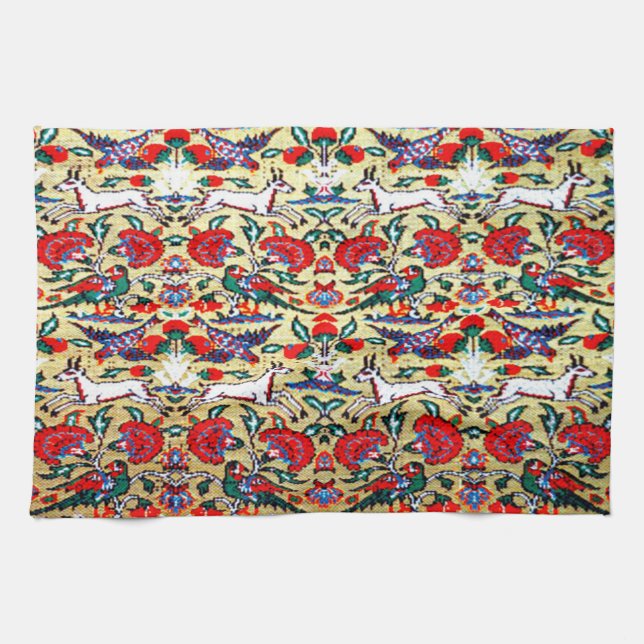 Linge De Cuisine Tapis Persan Oriental (Horizontal)