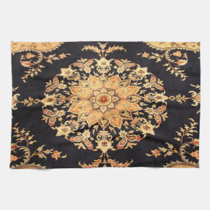 Linge De Cuisine Tapis Persan Turc Oriental Ancien