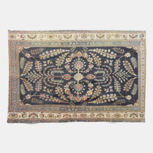 Linge De Cuisine Tapis Turc Persan Antique Texture