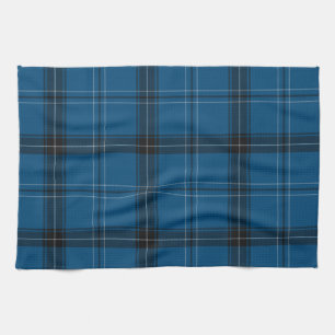 Linge De Cuisine Tartan bleu Ramsay écossais