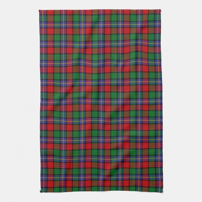 Linge De Cuisine Tartan de Kilgore de clan (Vertical)