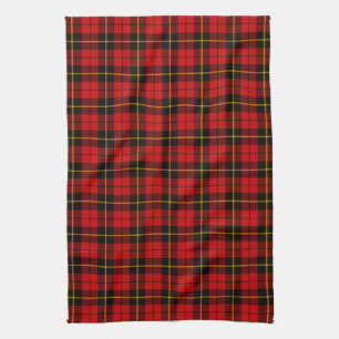 Linge De Cuisine Tartan de Wallace de clan
