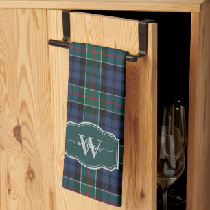 Linge De Cuisine Tartan Plaid Ancien Clan Écossais Colquhoun