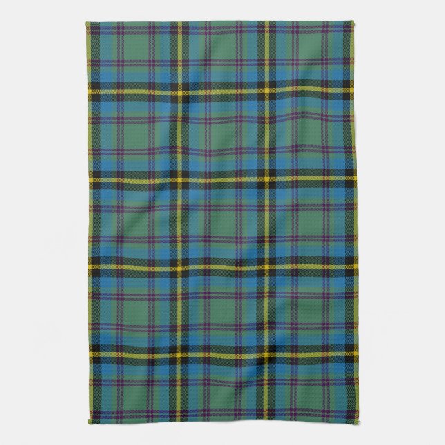 Linge De Cuisine Tartan Plaid De Chasse-Tatran De Clan Écossais (Vertical)