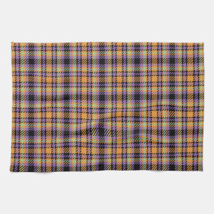 Linge De Cuisine Tartan plaid d'Halloween