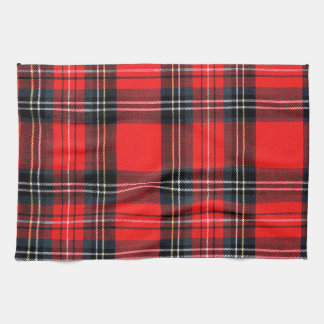 Linge De Cuisine Tartan royal vintage