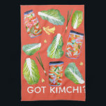 Linge De Cuisine T'AS Kimchi ? Ingrédients épicés Aquarelle amusant<br><div class="desc">Décorez votre cuisine avec cette serviette de plat kimchi amusante. Faites un grand cadeau de vacances,  de chauffage ou de mariage! Vous pouvez le customiser et ajouter du texte. Consultez ma boutique pour plus de couleurs et de motifs !</div>