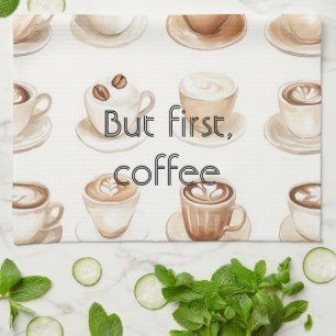 Linge De Cuisine Tasses de café crème