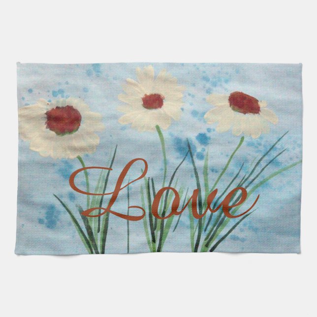 Linge De Cuisine Tea Towel Love (Horizontal)