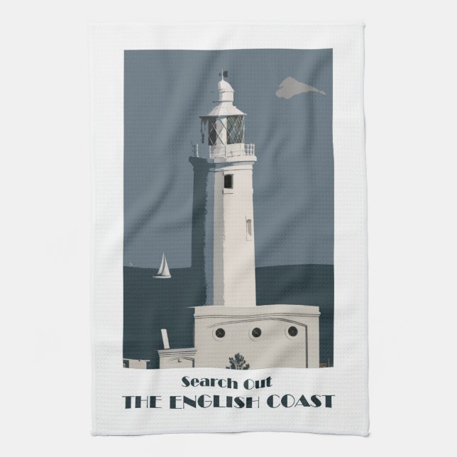 Linge De Cuisine Teatowel de phare (Vertical)