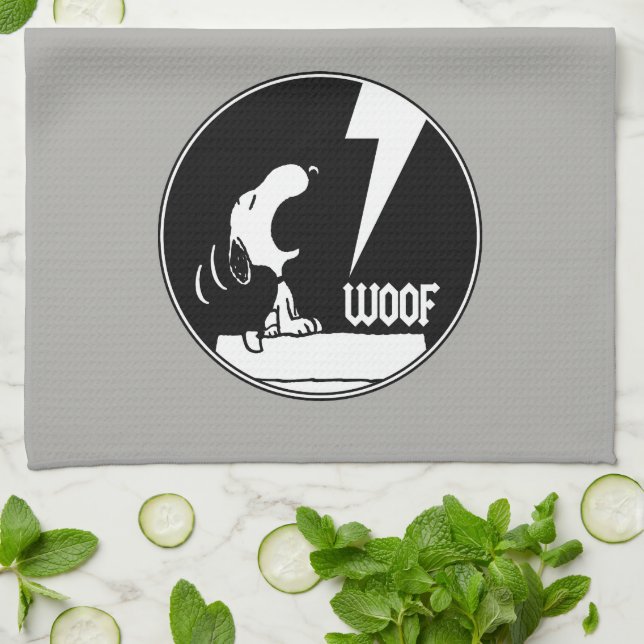 Linge De Cuisine Tee - shirt | Snoopy Howling (Plié)