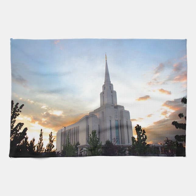 Linge De Cuisine temple mormon Oquirrh Mountain Utah LDS (Horizontal)