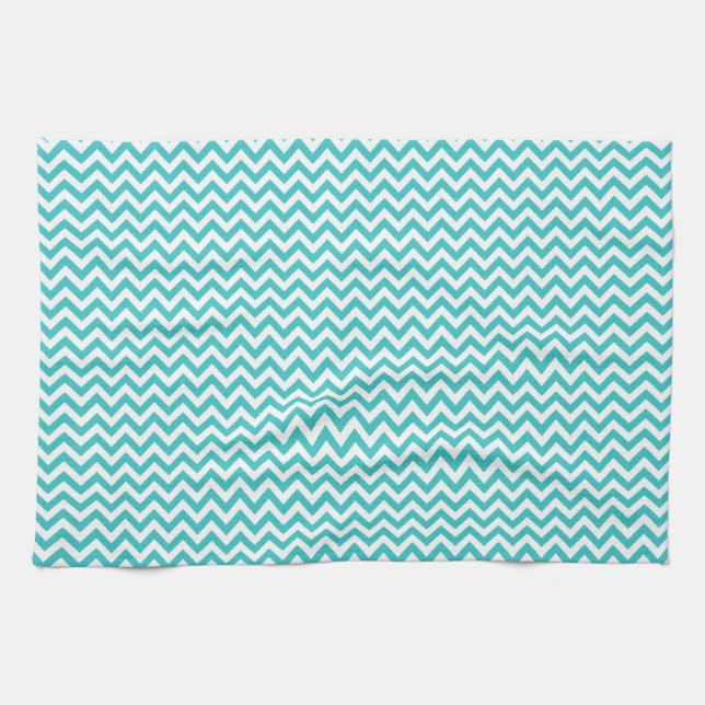 Linge De Cuisine Tendance Chevron Towel (Horizontal)