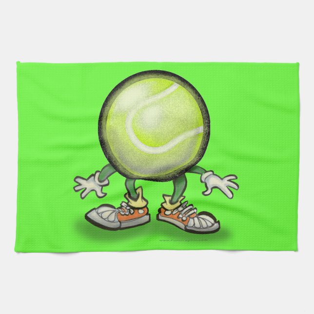 Linge De Cuisine Tennis (Horizontal)