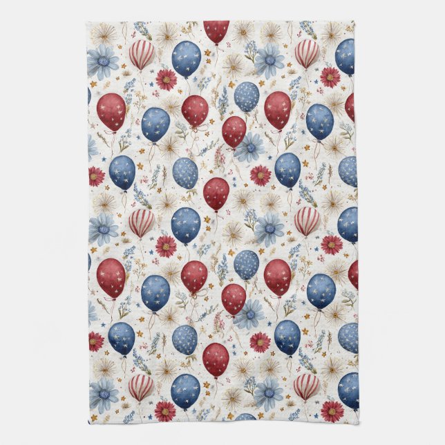 Linge De Cuisine Terre de la Liberté, 250 Ans de Liberté (Vertical)