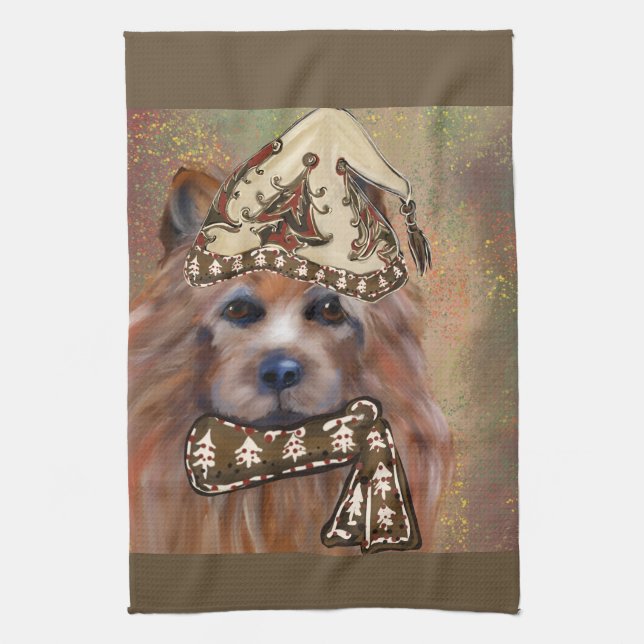 LINGE DE CUISINE TERRIER AUSTRALIEN (Vertical)