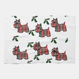 LINGE DE CUISINE TERRIER ÉCOSSAIS