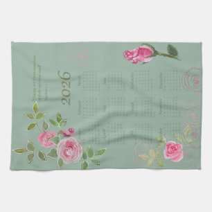 Linge De Cuisine Texte de l'année JW personnalisable avec calendrie