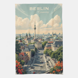 Linge De Cuisine Texte personnalisé Berlin, Allemagne