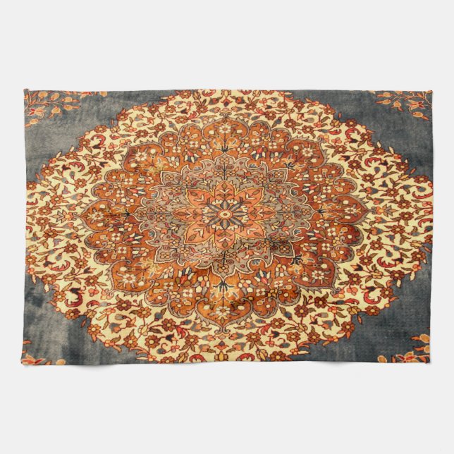 Linge De Cuisine Texture Antique Turque Persane Orientale (Horizontal)