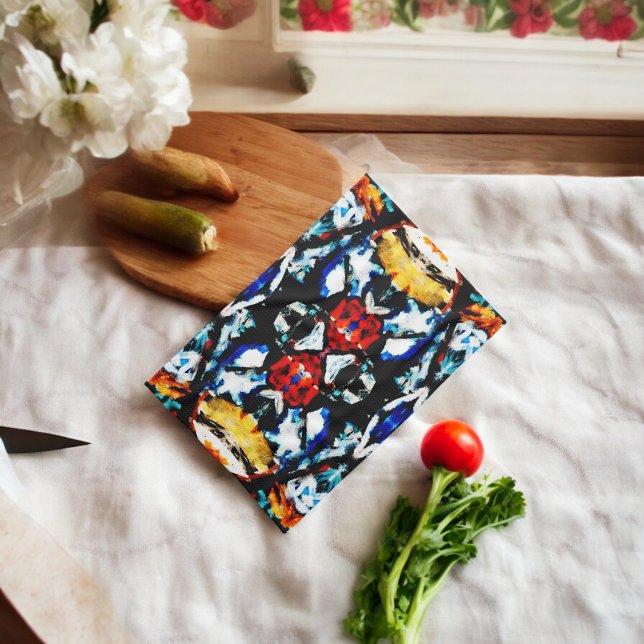 Linge De Cuisine Texture couleur Abstraite (Kitchen Towel)