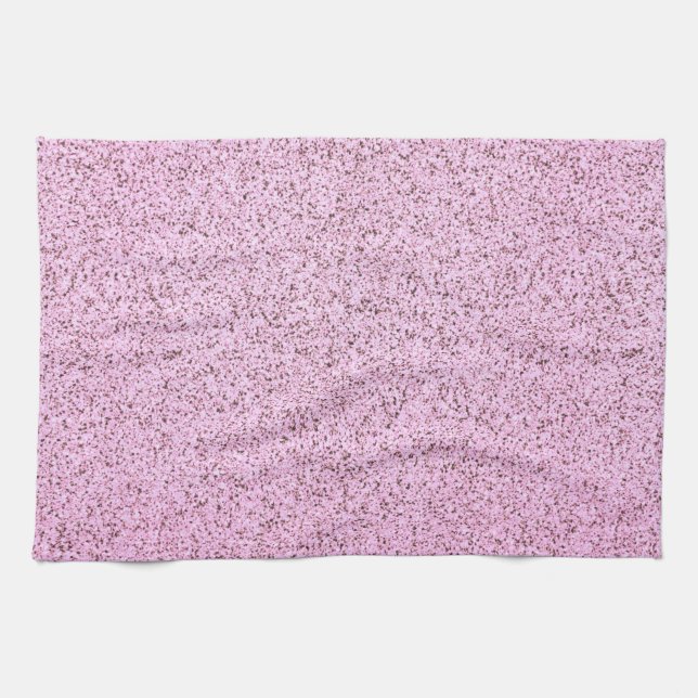 Linge De Cuisine Texture en béton rose pastel (Horizontal)
