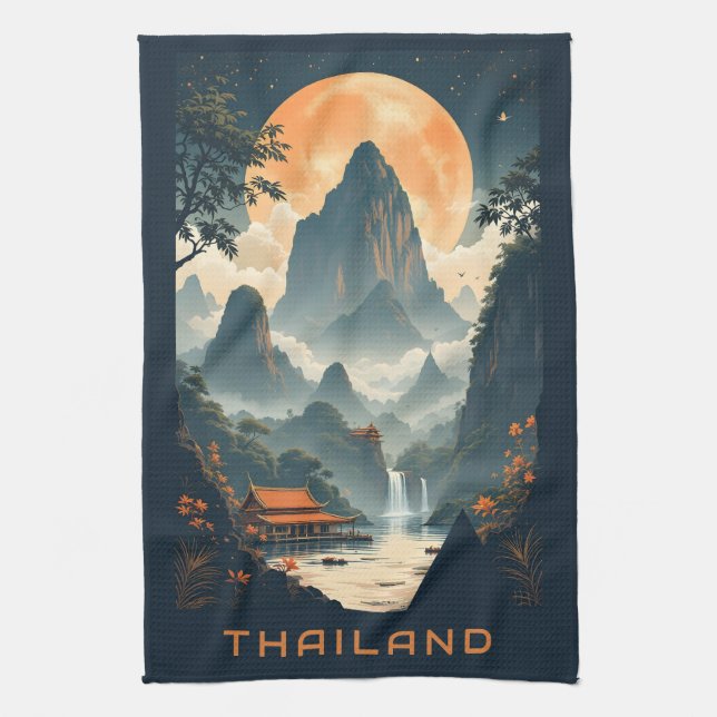 Linge De Cuisine Thaïlande (Vertical)